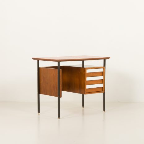 25087 Small Italian mid century desk, 1950s-3 25087 Small Italian mid century desk, 1950s-3
