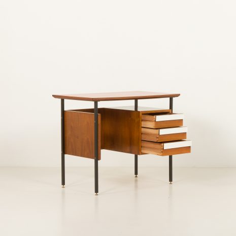 25087 Small Italian mid century desk, 1950s-4 25087 Small Italian mid century desk, 1950s-4