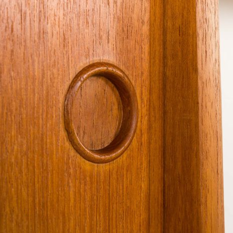 25089 Scandinavian vintage teak wall unit -Ergo- by John Texmon with a hidden desk, Norway 1960s-16 25089 Scandinavian vintage teak wall unit -Ergo- by John Texmon with a hidden desk, Norway 1960s-16