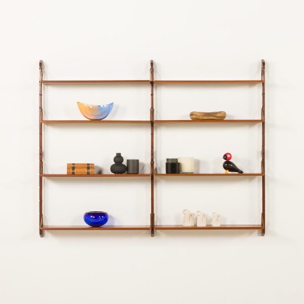 Ergo teak shelving unit, Norway 1960s