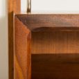 25091 Poul Cadovius entry teak wall unit with a console for Cado, 1960s-16