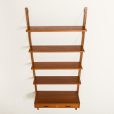25093 Danish teak wall unit with a console in a stye of Poul Cadovius, 1960s-6