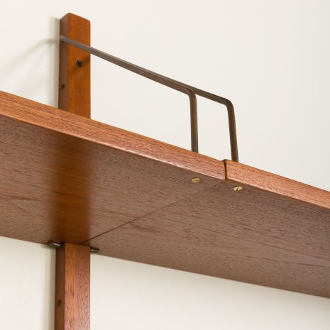 25094 Preben Sorensen PS Systemt home office wall unit in teak, 1960s-8 25094 Preben Sorensen PS Systemt home office wall unit in teak, 1960s-8