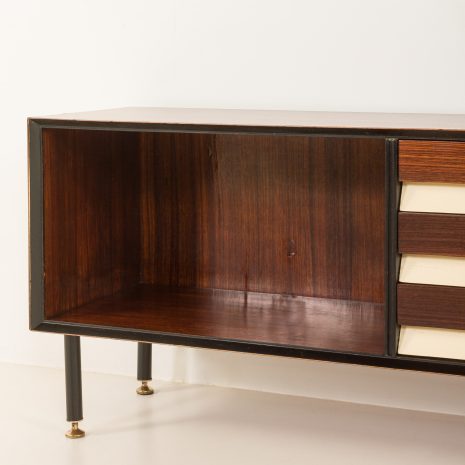 25103 Italian mid century rosewood low sideboard,1960s-19 25103 Italian mid century rosewood low sideboard,1960s-19
