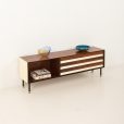 25103 Italian mid century rosewood low sideboard,1960s-2