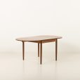 25107 Danish rosewood extension table in the style of Arne Vodder, 1960s-12