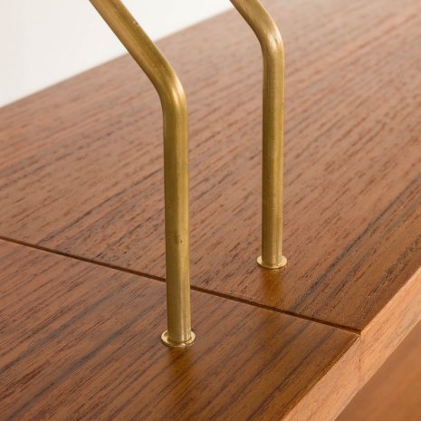 25121 Danish mid century renovated teak shelving unit, 1970s-7 25121 Danish mid century renovated teak shelving unit, 1970s-7