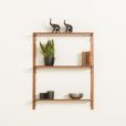 Danish mid century teak shelving unit, 1960s