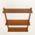 25122 Danish mid century teak shelving unit, 1960s-5