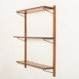 25122 Danish mid century teak shelving unit, 1960s-6