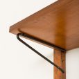 25122 Danish mid century teak shelving unit, 1960s-8