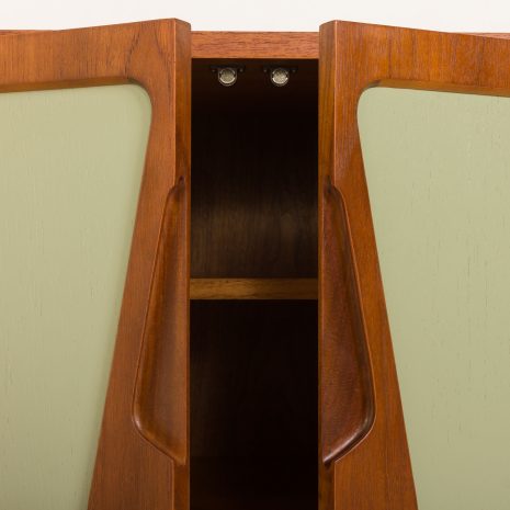 25123 Scandinavian mid century renovated wall unit, 1960s-15 25123 Scandinavian mid century renovated wall unit, 1960s-15