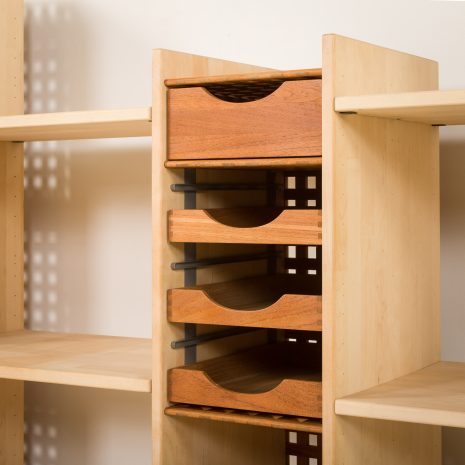 25126 Danish teak and beech bookcase byTrip Trap, 1990s-11 25126 Danish teak and beech bookcase byTrip Trap, 1990s-11