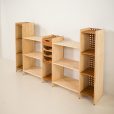 25126 Danish teak and beech bookcase byTrip Trap, 1990s-15
