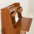 25131 Danish mid century modern teak secreatire with a vanity attr. to Poul Volther, 1960s-16