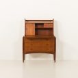 25131 Danish mid century modern teak secreatire with a vanity attr. to Poul Volther, 1960s-9