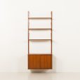 Preben Sorensen, PS System one bay wall unit in teak, Randers, Denmark, 1960s