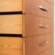 25135 Rare Danish mid century vintage teak chest of drawers, 1960s-7
