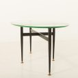 25137 Italian mid century glass coffee table in the style of Gio Ponti, 1950s-13