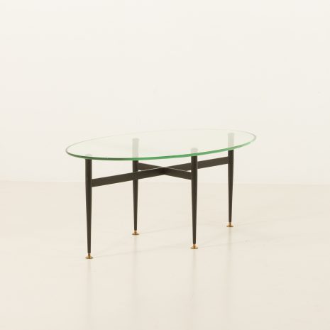 25137 Italian mid century glass coffee table in the style of Gio Ponti, 1950s-5 25137 Italian mid century glass coffee table in the style of Gio Ponti, 1950s-5