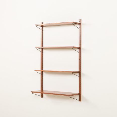 25253 Danish mid century teak shelving unit, set of 4 shelves ,1960s-3 25253 Danish mid century teak shelving unit, set of 4 shelves ,1960s-3