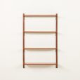 25253 Danish mid century teak shelving unit, set of 4 shelves ,1960s-4