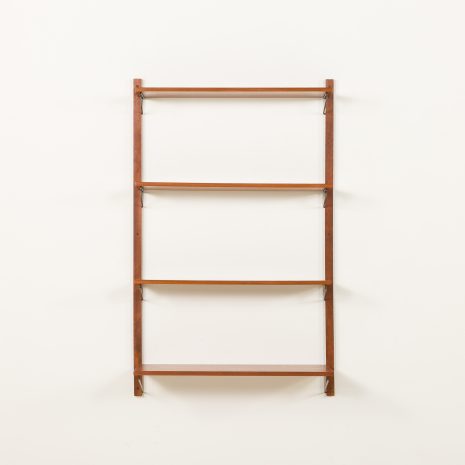 25253 Danish mid century teak shelving unit, set of 4 shelves ,1960s-4 25253 Danish mid century teak shelving unit, set of 4 shelves ,1960s-4