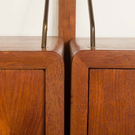 25046 Scandinavian mid century teak shelving unit -Kaukas-, Finland 1950s.-10 25046 Scandinavian mid century teak shelving unit -Kaukas-, Finland 1950s.-10