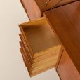 25046 Scandinavian mid century teak shelving unit -Kaukas-, Finland 1950s.-20