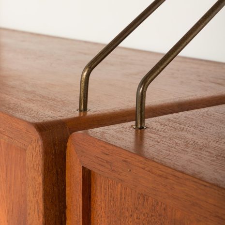 25046 Scandinavian mid century teak shelving unit -Kaukas-, Finland 1950s.-9 25046 Scandinavian mid century teak shelving unit -Kaukas-, Finland 1950s.-9