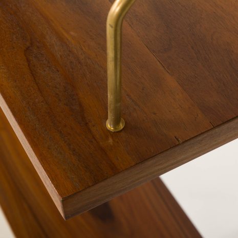 25074 Preben Sorensen three-bay rosewood shelving unit, Denmark, 1960s-16 25074 Preben Sorensen three-bay rosewood shelving unit, Denmark, 1960s-16