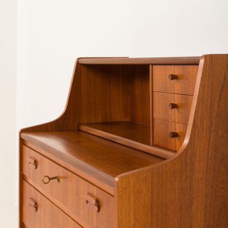 25130 Danish mid century teak secretaire, 1960s-10 25130 Danish mid century teak secretaire, 1960s-10