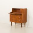25130 Danish mid century teak secretaire, 1960s-3