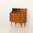 25130 Danish mid century teak secretaire, 1960s-5