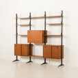25142 Italian freestanding wall unit, mid century modern - 1960s-3