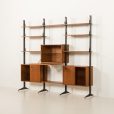 25142 Italian freestanding wall unit, mid century modern - 1960s-5