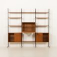 25142 Italian freestanding wall unit, mid century modern - 1960s-6