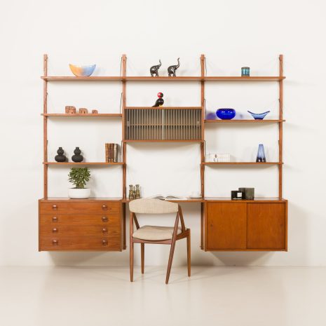 25148 PS System étagère vintage par Randers Mobelfabrik, Danemark, années 1960-1 25148 PS System étagère vintage par Randers Mobelfabrik, Danemark, années 1960-1