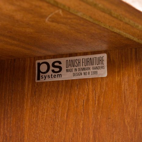 25148 PS System vintage shelving unit by Randers Mobelfabrik, Denmark, 1960s-15 25148 PS System vintage shelving unit by Randers Mobelfabrik, Denmark, 1960s-15