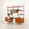 25148 PS System vintage shelving unit by Randers Mobelfabrik, Denmark, 1960s-2
