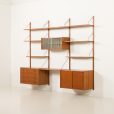 25148 PS System vintage shelving unit by Randers Mobelfabrik, Denmark, 1960s-3