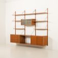 25148 PS System vintage shelving unit by Randers Mobelfabrik, Denmark, 1960s-4
