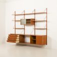 Etagère vintage PS System par Randers Mobelfabrik, Danemark, années 1960