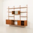 25148 PS System vintage shelving unit by Randers Mobelfabrik, Denmark, 1960s-6