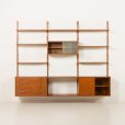 25148 PS System vintage shelving unit by Randers Mobelfabrik, Denmark, 1960s-7