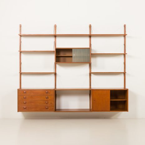 25148 PS System vintage shelving unit by Randers Mobelfabrik, Denmark, 1960s-7 25148 PS System vintage shelving unit by Randers Mobelfabrik, Denmark, 1960s-7