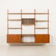 25148 PS System vintage shelving unit by Randers Mobelfabrik, Denmark, 1960s-9