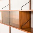 25149 cado 3bay teak Wall unit-18