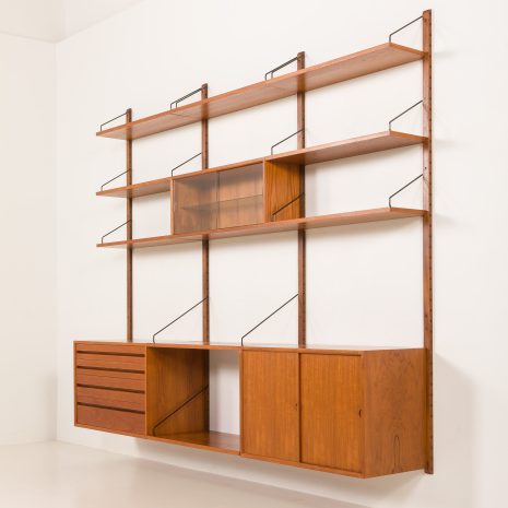 25149 cado 3bay teak Wall unit-20 25149 cado 3bay teak Wall unit-20