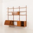 25149 cado 3bay teak Wall unit-4